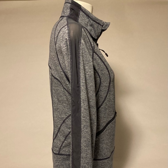 Zella Grey Full Zipper Jacket size L - Picture 12 of 12